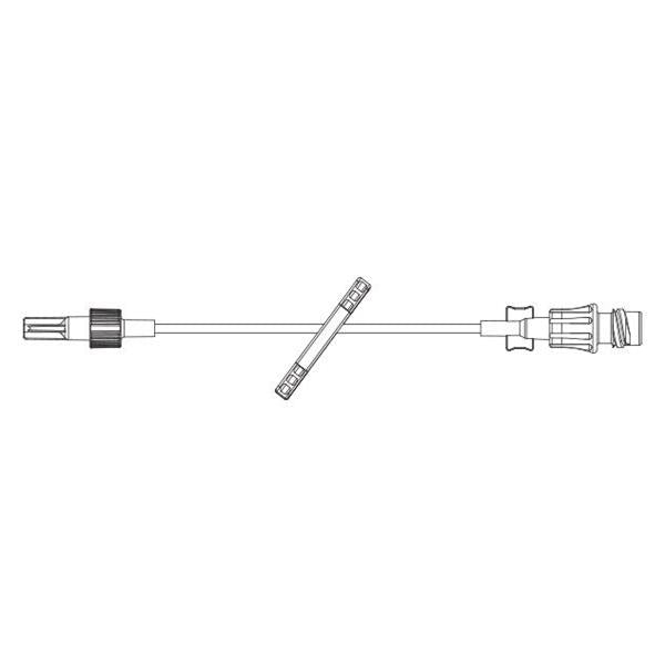 Baxter Healthcare Iv Catheter Extension Set 6.6 Inj St M Ll Adptr/Rtng Clr 200/Ca - 2N3375