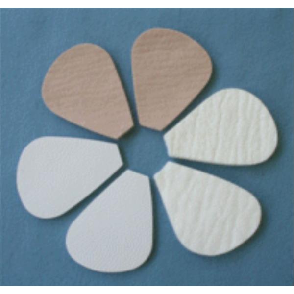 Aetna Felt Corporation Pad Orthopedic Pedi-Pads Mtrsl Felt 1/4" Thick White Sz 106A Left/Right Pkg/100 - 77319LR/2