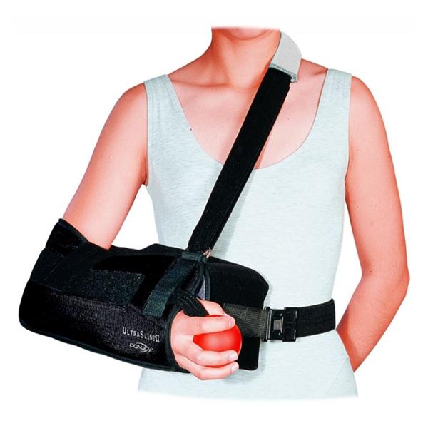DJO Sling Immobilizer Ultrasling Iii Adult Arm Msh 13-15 Blk Size Large Universal Ea - 110449406000