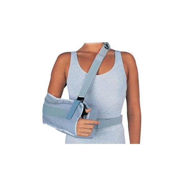 DJO Sling Immobilizer Ultrasling Adult Arm Msh Fbrc >13 Gray Size Large Universal Ea - 11-0138-4-13130