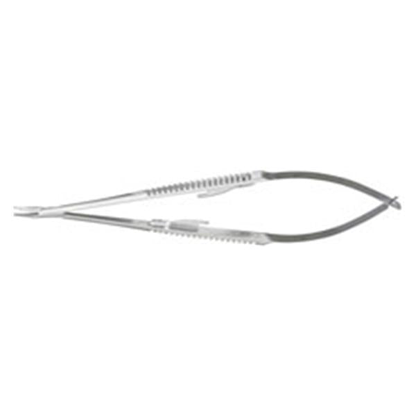 Miltex-Integra Holder Needle Castroviejo 5-1/2" Curved Stainless Steel Ea - 18-1832