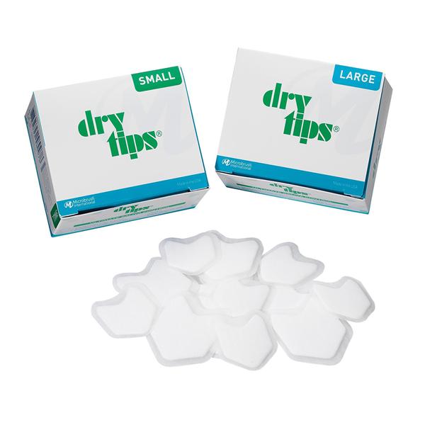 Microbrush Corporation Cotton Roll Substitute Dry Tips Child Small 50/Bx, 36 Bx/Ca - 291543