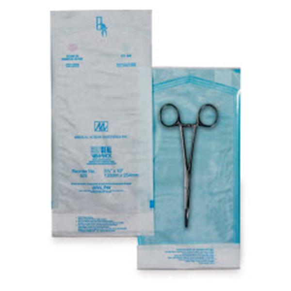 Medical Action Industries Pouch Sterilization Medical Action 16.625 In X 23.75 In White / Clear 250/Ca - 275