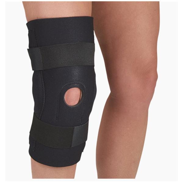 Deroyal Industries Inc Support Compression Deluxe Adult Knee 1/4" Neoprene Black Size 2X-Large Ea - NE7722-76