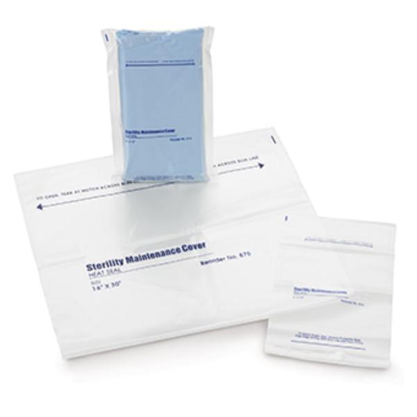Medegen Medical Products, Cover Sterility Maintenance 24 In X 30 In Clear / Blue 250/Ca - 840