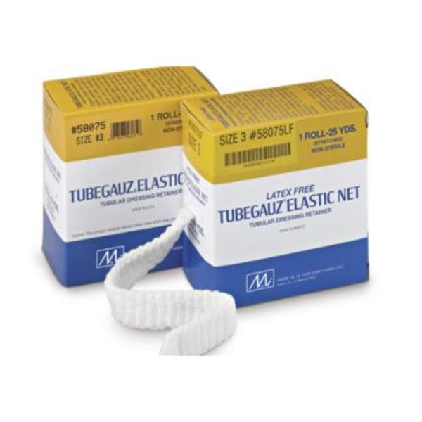 Medical Action Industries Bandage Tubegauz 1"X25Yd Gauze Elastic Net Size 4 White Bx - 68076