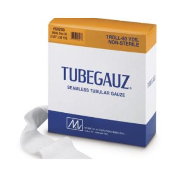 Medical Action Industries Bandage Tubegauz 1.5"X50Yd Gauze Cotton Knit Size 34 White Rl - 58202