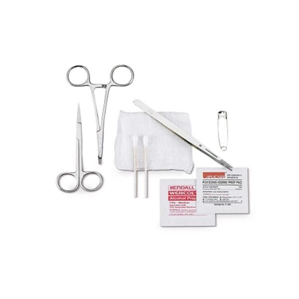 Medical Action Industries Tray Wound Closure Minor With 7-1/2X13" Refuse Bag 20/Case - 61204