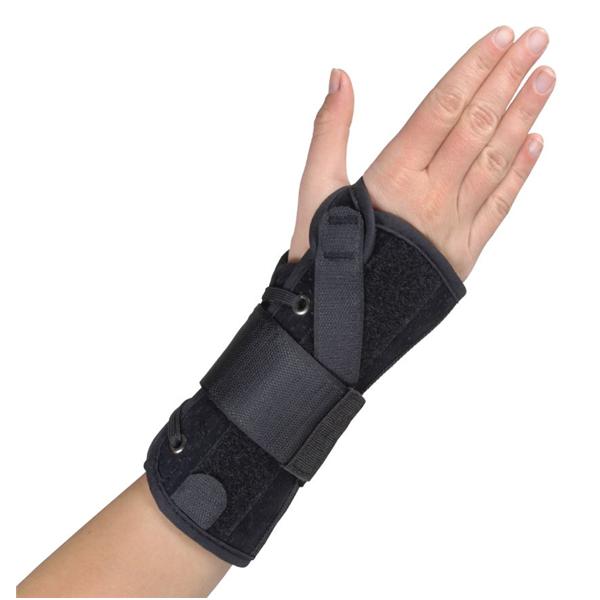 Hely & Weber Splint Orthosis Wrist/Forearm Suede Black Size X-Small Left Ea - 434B-LT-XS