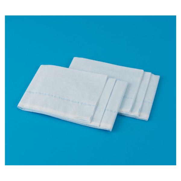 Busse Hospital Disposable Drape Exam 3" Fenestrated 18X26" 3-Ply White Non-Sterile 300/Ca - 694