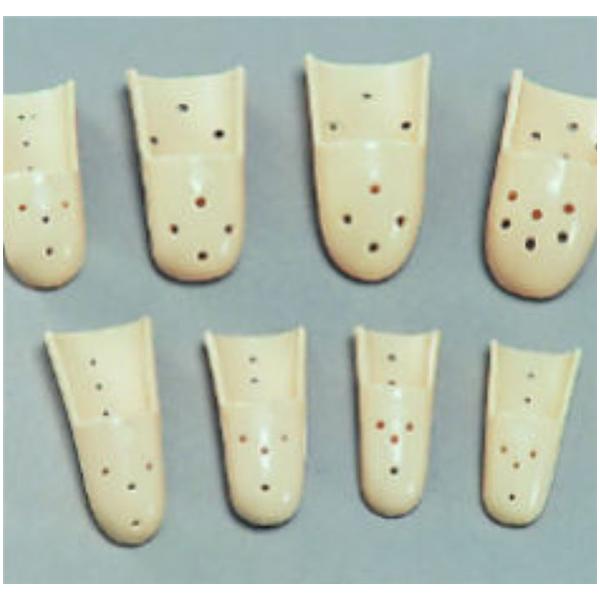Brownmed Splint Protective Staxx Finger Beige Size 5 Ea, 6 Ea/Pk - 10705