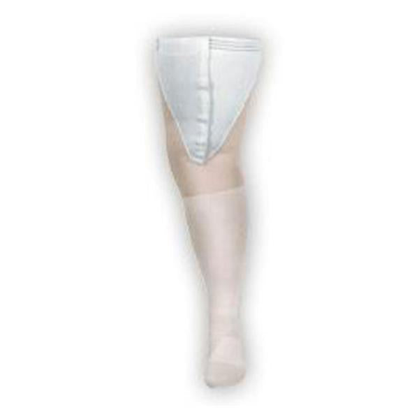 Carolon Company Stocking Anti-Embolism Cap Thigh High Inspection Toe 2Xl/Long Unisex White 10/Ca - 352