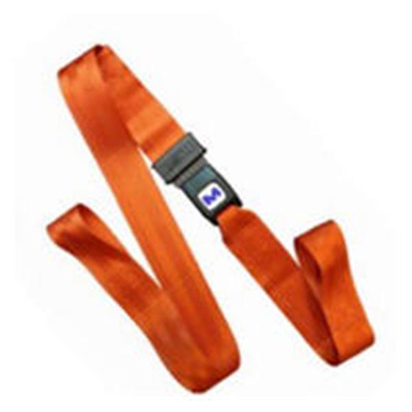 Morrison Medical Product Strap Restraint Nylon 7' Metal Push Button Buckle, Loop Lock Ends Maroon Ea - 1201-MA
