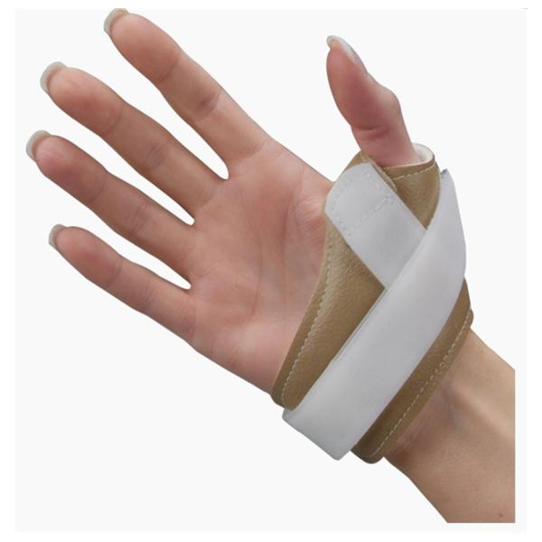 Deroyal Industries Inc Splint Wrap Thumb Leather Size Small Right Ea - 211BR