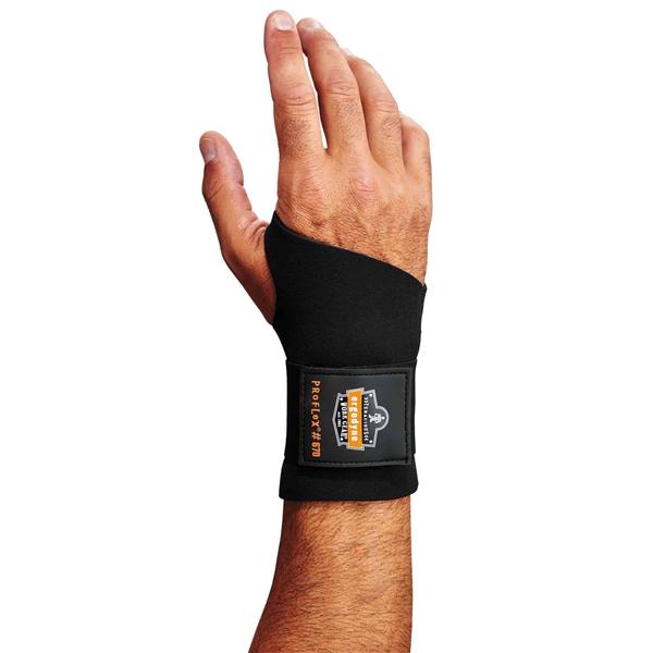Ergodyne Corporation Support Proflex 670 Wrist Neoprene Black Size Large Ea - 16614