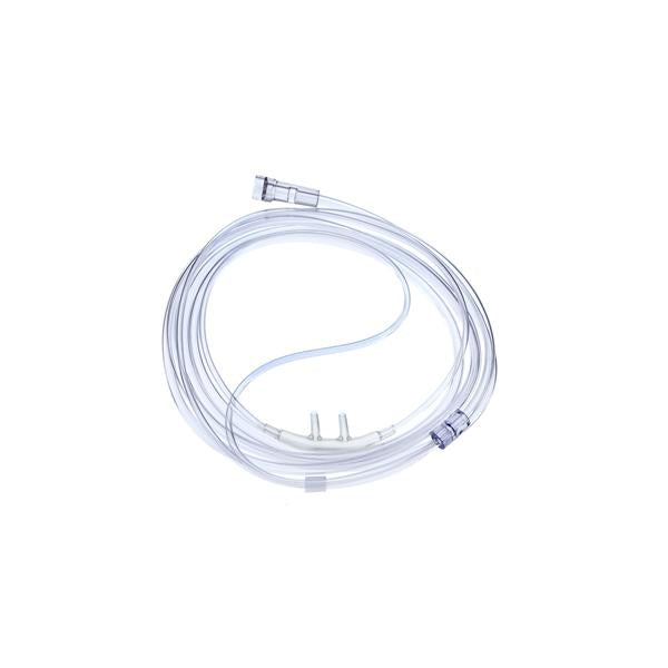 Hudson Industries Cannula Nasal Oxygen Softech Adult Over-The-Ear Clear 7' Star Lumen Tubing 25/Ca - 1824