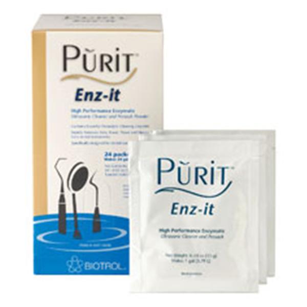 Biotrol Intl Cleaner Powder Purit Enz It Individual Packaging 0.53 Oz 24/Bx, 12 Bx/Ca - PE024