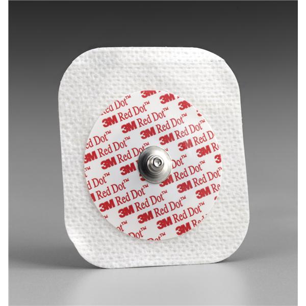 3M Healthcare Electrode Electrocardio Red Dot 2.2X2" 20/Case - 2231