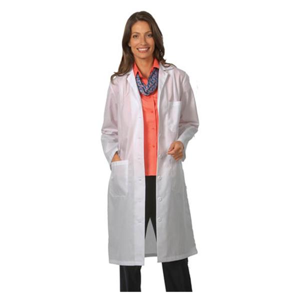 Fashion Seal Lab Coat 65% Polyester / 35% Cotton Womens White Large 41 In Ea - 438-LARGE