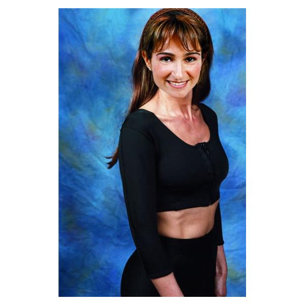 ES Medical Sleeve Vested Arm Softflex Large Black Ea - PP07L
