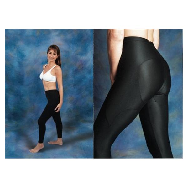 ES Medical Legging Compression Ankle Length Small Women Black Ea - PO5AS