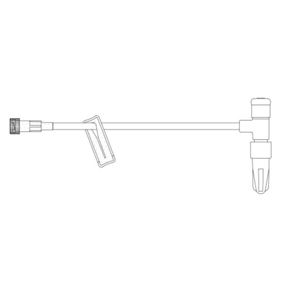 Icu Medical Iv Extension Set Lifeshield 5.25 Inj Female/Male Adapter Gravity 120/Ca - 1265028