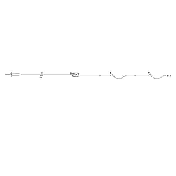 Icu Medical Iv Administration Set Lifeshield Plumset 2Y-Inj St 104 15Drp 19Ml 50/Ca - 1424328