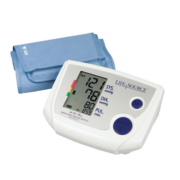A&D Engineering Monitor Bp Lifesource Pro 16-23-7/8Cm Sm Adlt Arm Dgt Dspl Blu/Wht Ea - UA-767PSAC