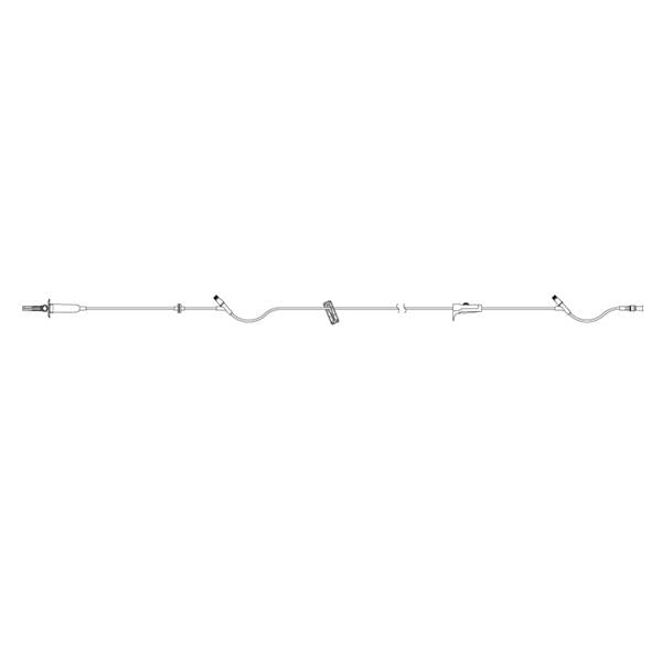 Icu Medical Iv Administration Set Lifeshield 2Y-Inj St 100 15Drp Priming Volume 16Ml 48/Ca - 1266228