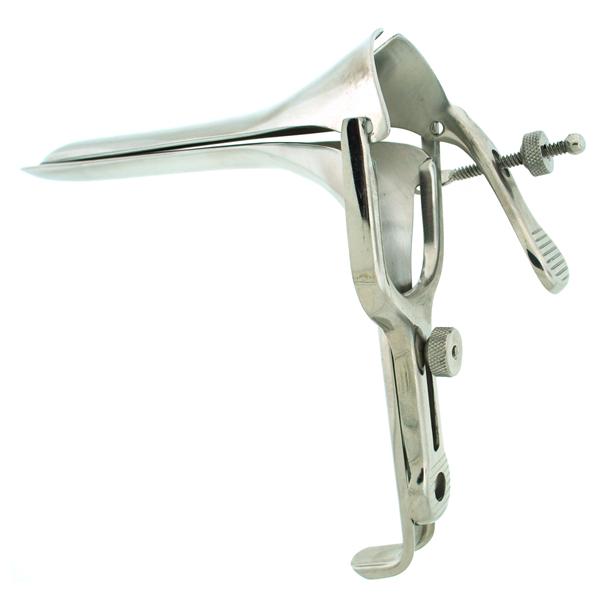 Hermann Medizentechnik Speculum Vaginal Pederson 7/8X4" Medium Stainless Steel Ea - BR70-12002