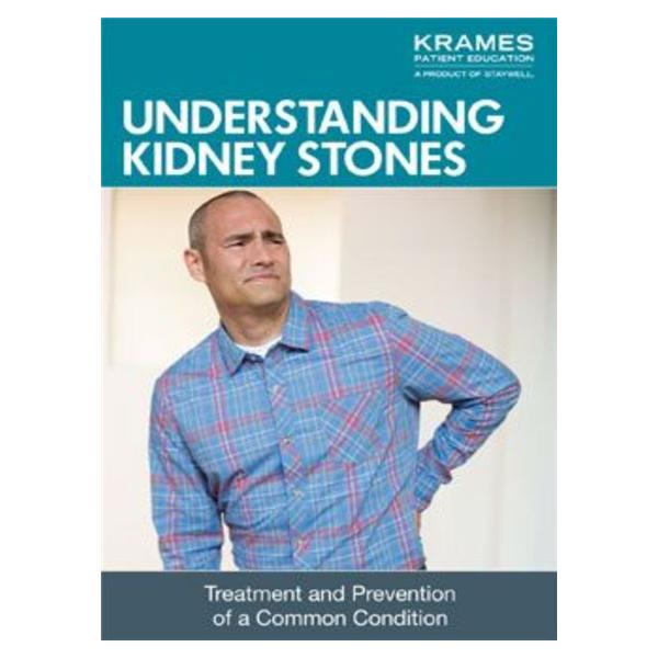 Krames Communications Brochure Educational Understanding Kidney Stones Each - 11973