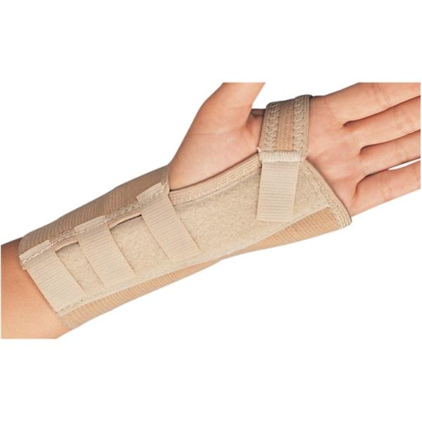 DJO Brace Procare Adult Wrist Cotton/Elastic Beige Size 7" X-Small Universal Ea - 79-87092