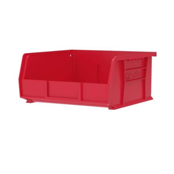Akro-Mils Bin Storage Akrobins 10-7/8X11X5" Red Polymer With Label Holder 6/Ca - 30235RED