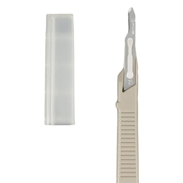 Dynarex Corporation Scalpel Surgical Medicut #15 Plastic Sterile Disposable Ea, 10 Ea/Bx - 4115