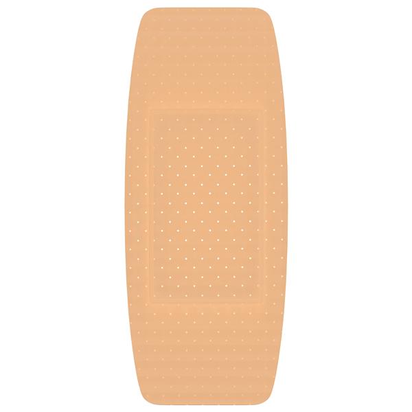 Dynarex Corporation Bandage Fabric 2X4.5" Flexible Sheer/Flesh Lf 50/Bx, 24 Bx/Ca - 3634