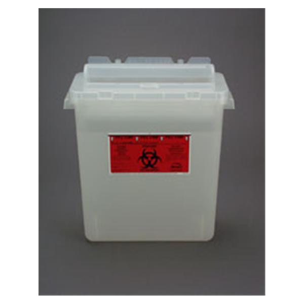 Bemis Healthcare Container Sharps Sentinel 3Gal Plastic Translucent Beige 12/Case - 333 020