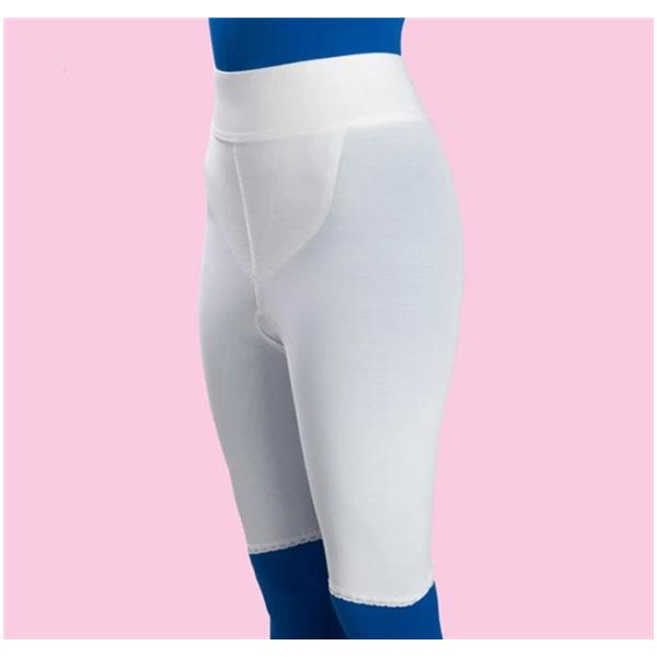 Frank Stubbs Co Inc Girdle Compression Above Knee Medium White Ea - F020764