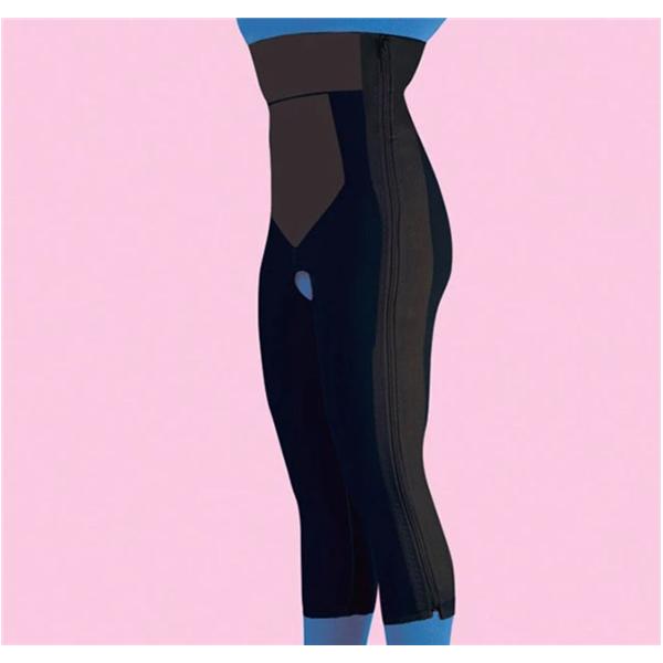 Frank Stubbs Co Inc Girdle Compression Below Knee/High Waist 2Xl 51-55" Black Each - 2025XXL