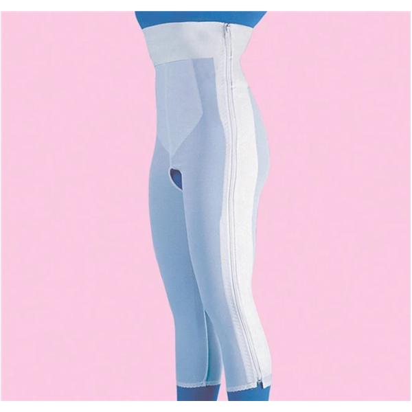 Frank Stubbs Co Inc Girdle Compression Above Knee/High Waist 2Xl 51-55" White Ea - 2023XXL