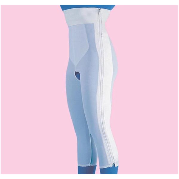 Frank Stubbs Co Inc Girdle Compression Below Knee/High Waist 2Xl White Each - F020707
