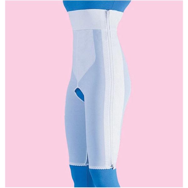 Frank Stubbs Co Inc Girdle Compression Above Knee/High Waist 2Xl White Ea - F020607