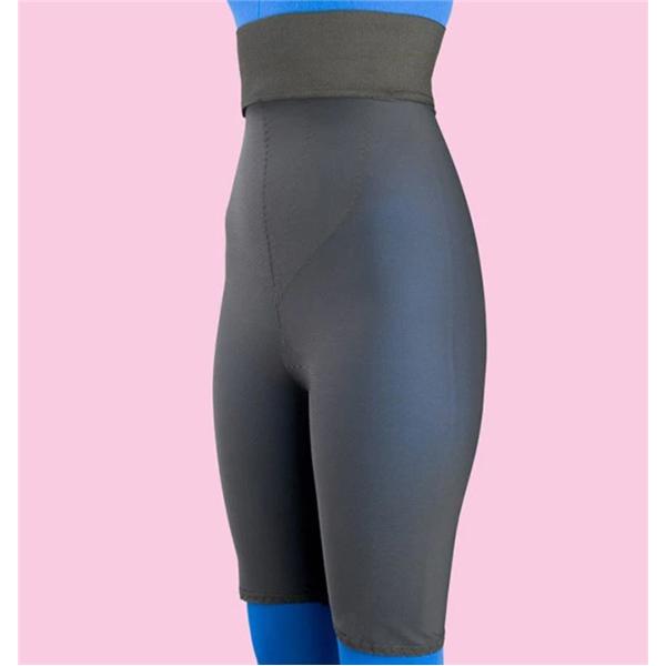 Frank Stubbs Co Inc Girdle Compression Above Knee/High Waist Xl Black Each - F020806