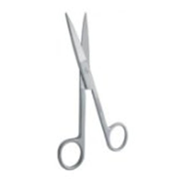 Miltex-Integra Scissors Operating 5-1/2" Sharp/Sharp Straight Stainless Steel Disposable 12/Pk - EG5-6