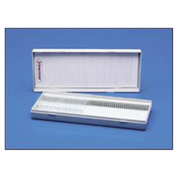 Bel-Art Products Sp Scienceware Microscope Slide Storage Box White 100 Position Ea - H445770000