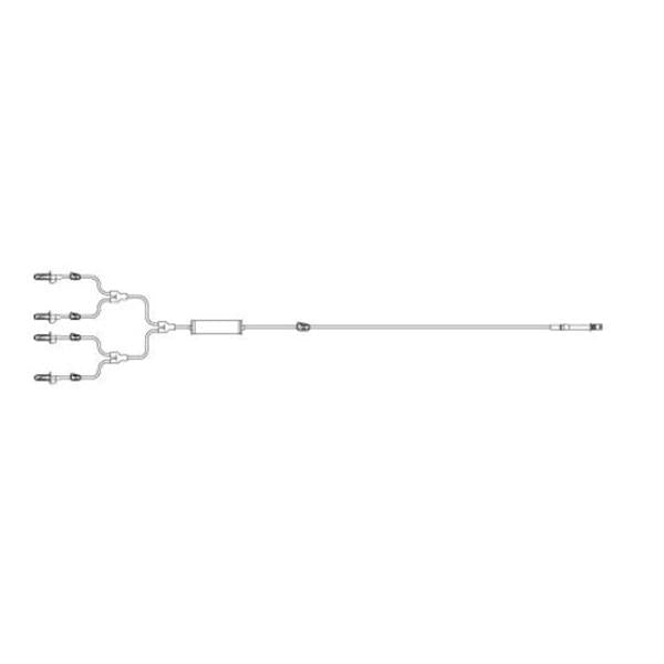 Icu Medical Irrigation Set 3 Y-Connectors Ld 4Pn Priming Volume 245Ml 85" 10/Ca - 1523901