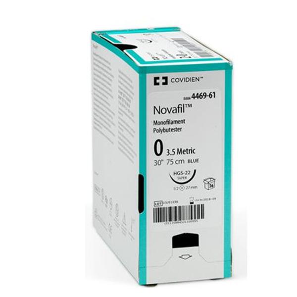 Medtronic MITG-Covidien Suture 4-0 Polybutester Sbe-3 Novafil Blue 18" Monofilament 12/Ca - 8886440133