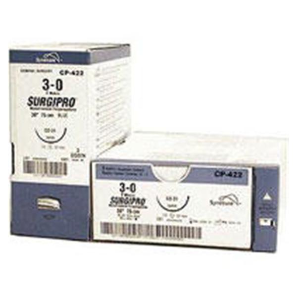 Medtronic MITG-Covidien Suture 5-0 Polypropylene C-13 Surgipro Blue 18" Monofilament 12/Ca - SP661G
