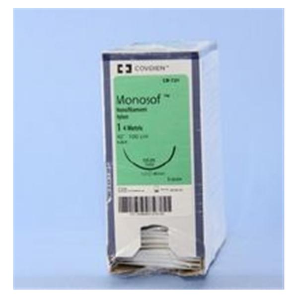 Medtronic MITG-Covidien Suture 1 Nylon Gs-25 Monosof Black 1-8" Monofilament 36/Ca - CN724