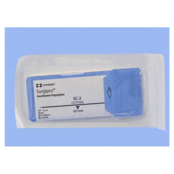 Medtronic MITG-Covidien Suture 3-0 Polypropylene Sc-2 Surgipro Blue 30" Monofilament 36/Ca - SP622