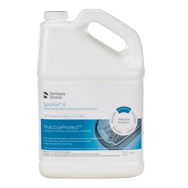 Dentsply Sirona Preventive Solution Sterilizing & Disinfecting Sporox Ii 21 Day 1 Gallon Ga - 75156